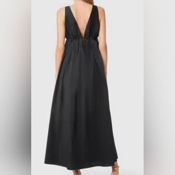 Manning Cartel| Black Fantasy Island Maxi Sleeveless Dress Two Long Slits - Picture 4 of 15